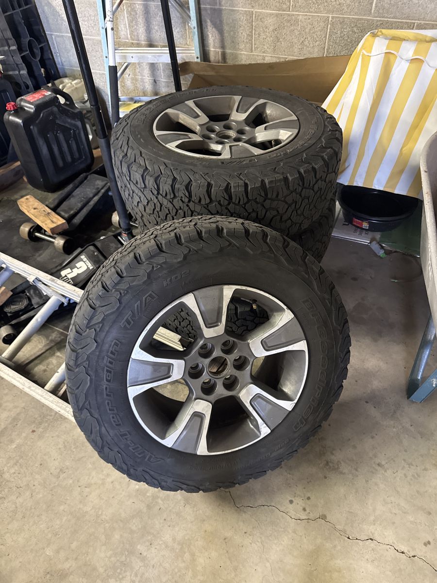 Chevrolet Colorado Rims And Tires