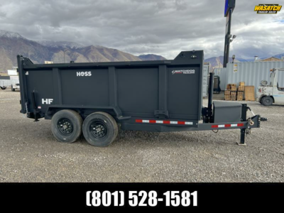 Watchdog 7x14 Hoss Rumble Bed Dump Trailer