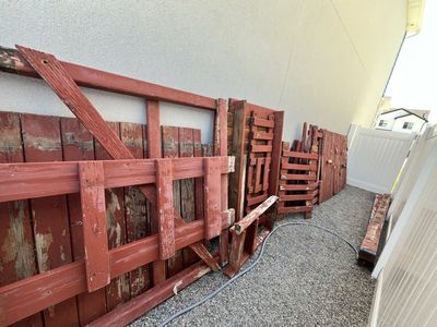 FREE disassembled playground wood