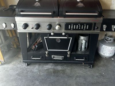Pit Boss Smoker/ Grill Combination Gas, electric , and Charcoal Grill Smoker
