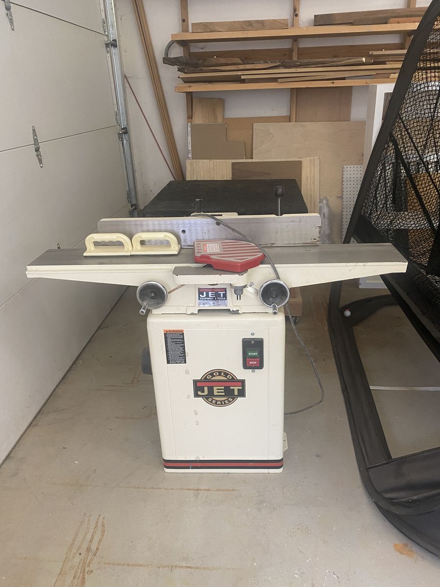 Jet 6" Long Bed Woodworking Jointer