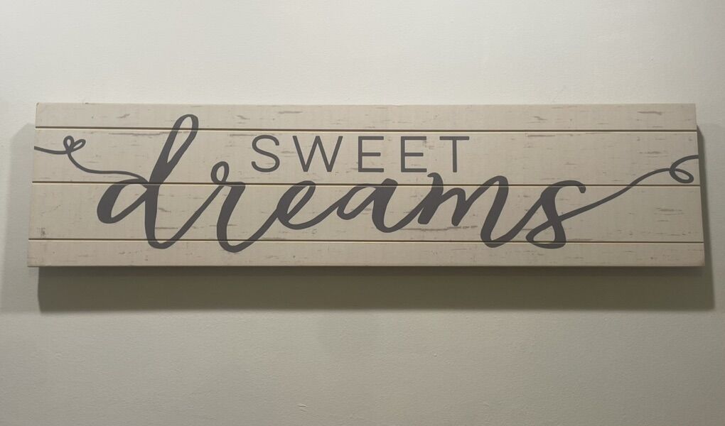 Sweet dreams sign 10x40
