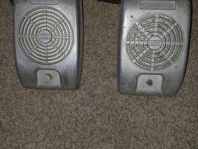 Vintage1950's Koropp drive In cinema speakers from Provo Utah (pioneer twin peaks theater)