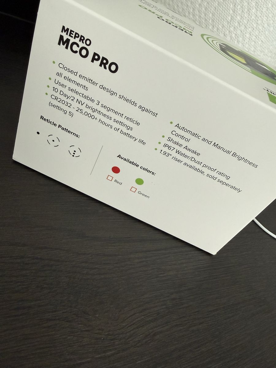 Mepro MCO Pro Optic