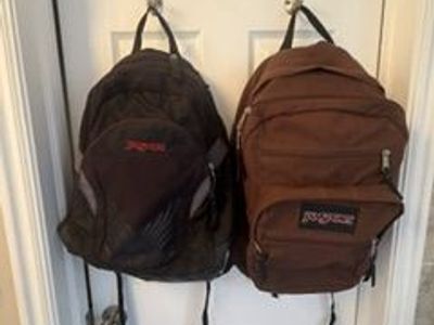 2 Jansport backpacks