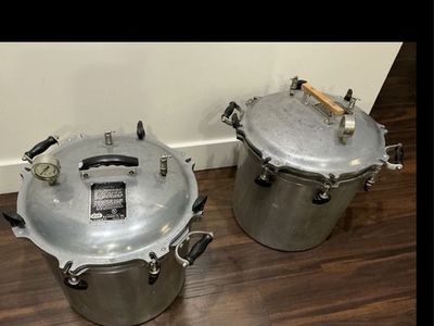 D.A. Kadan Pressure Canner Cooker Heavy Duty Aluminum like all american 41 q like all American