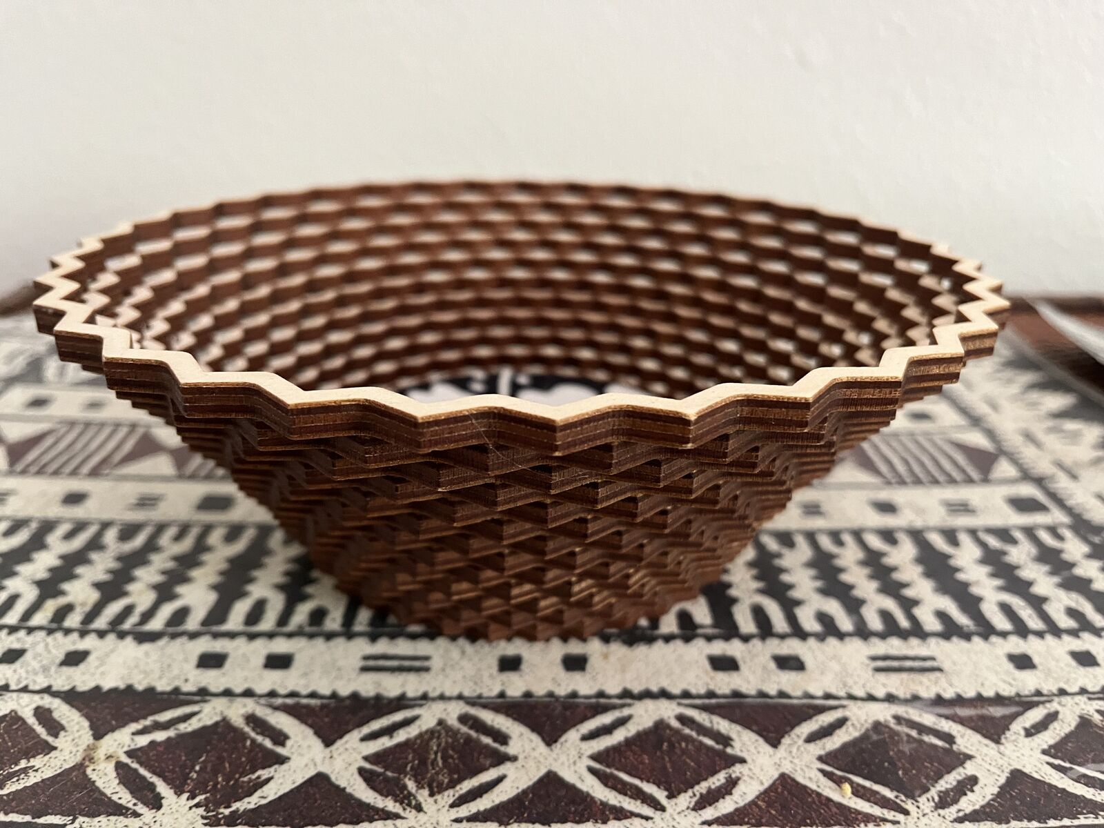 Wooden Lazer cut basket