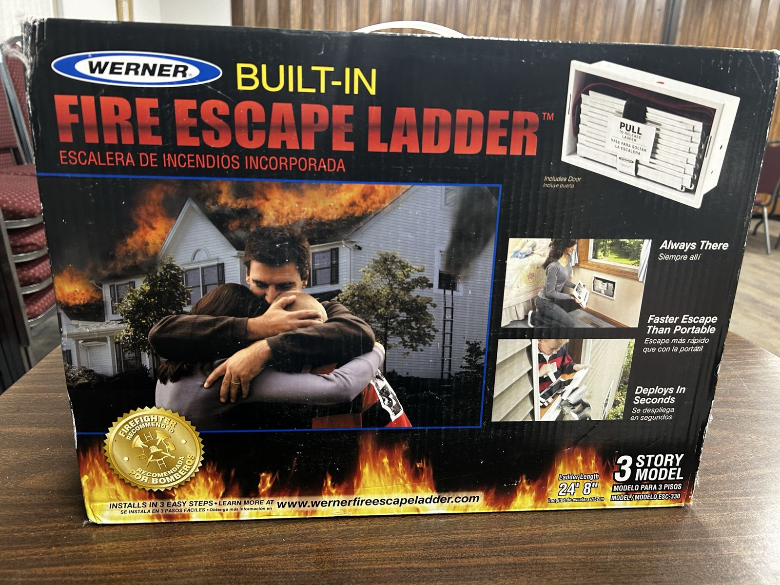 FIRE ESCAPE LADDER