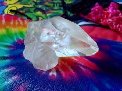 Clear Quartz Crystal Point - Natural Raw Specimen for Healing & Decor