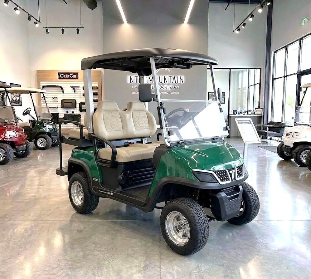 Beautiful New 2025 Forest Green Lithium Evolution-EV Tara Spirit Air Golf Cart