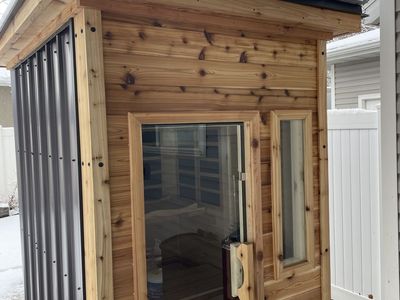 MADE LOCAL CUSTOM SAUNAS!!!!!