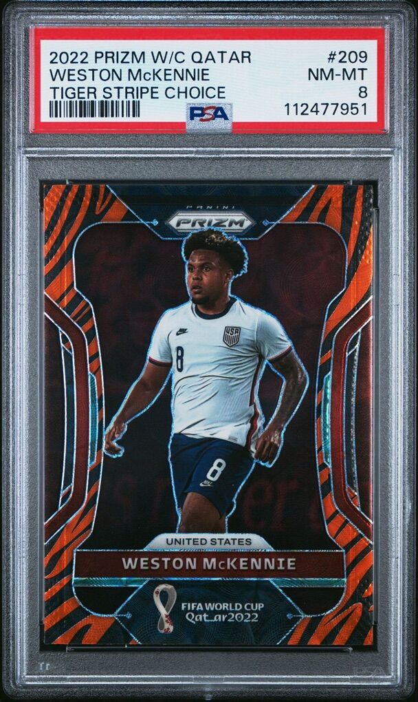 2022 Prizm Weston McKennie Tiger Stripe Choice
