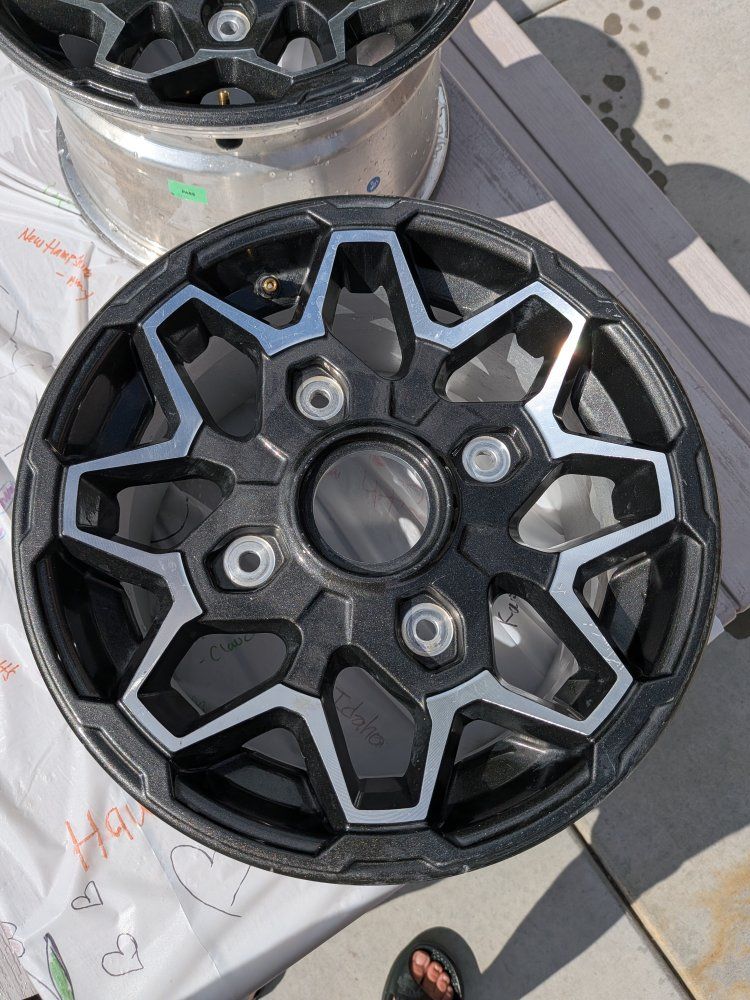 Kawasaki side-by-side rims