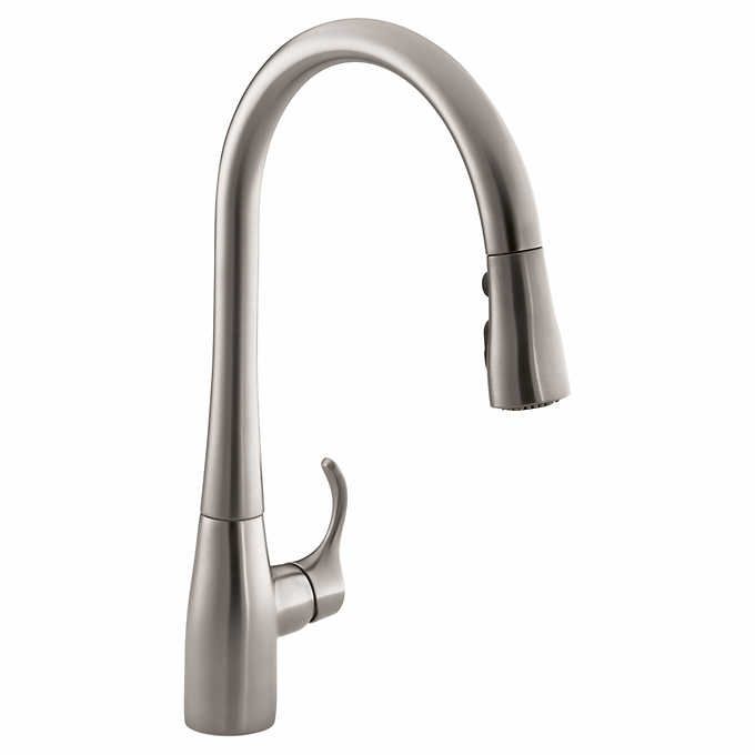 Kohler Simplice Pulldown Kitchen Faucet Stainless Steel #78295