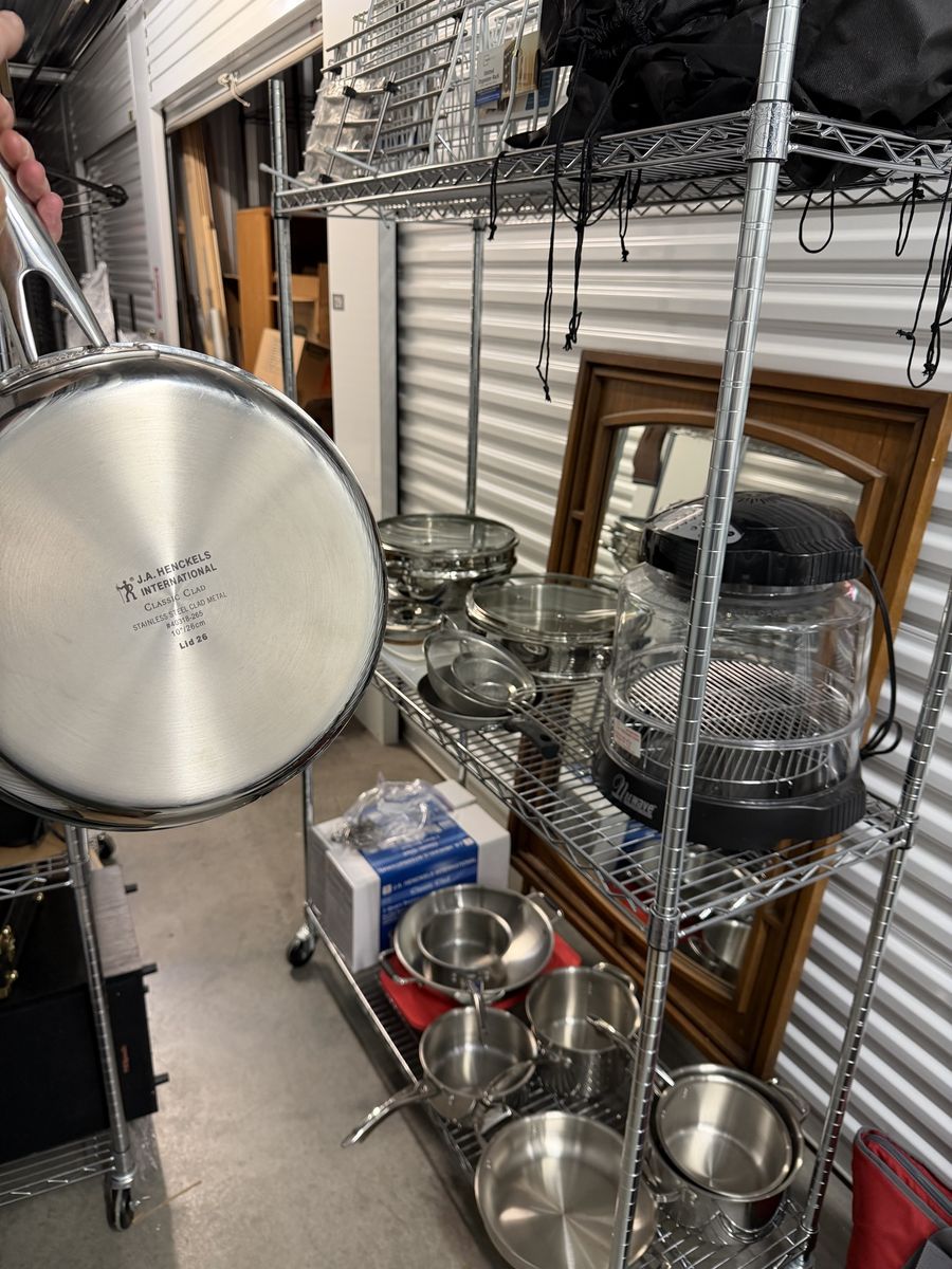 Huge Storage Unit Yard Sale | Electronics, Vinyl, Vintage Clothing and More