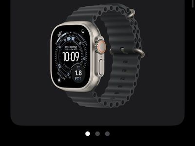 Apple Watch Ultra 3 49mm GPS + Cellular Titanium Case Ocean Band - Brand New