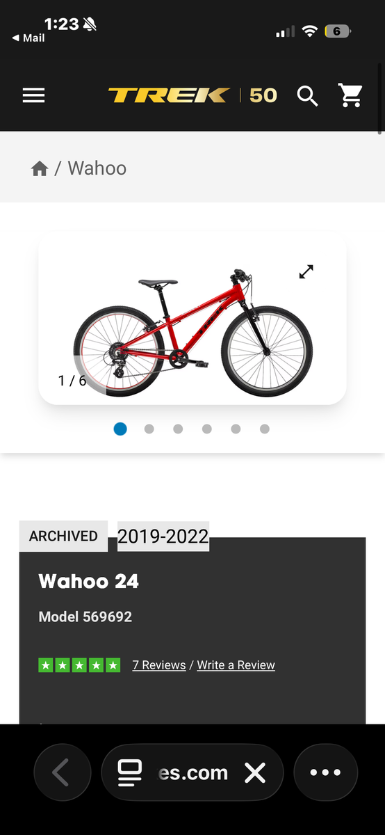 24 inch trek wahoo bike 
