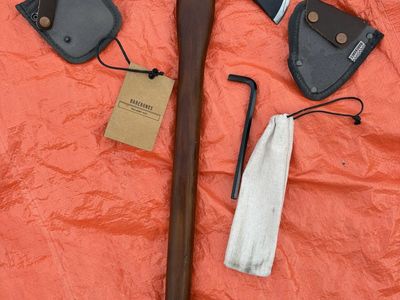 Barebones Pulaski Axe with Blade Covers – 22 in