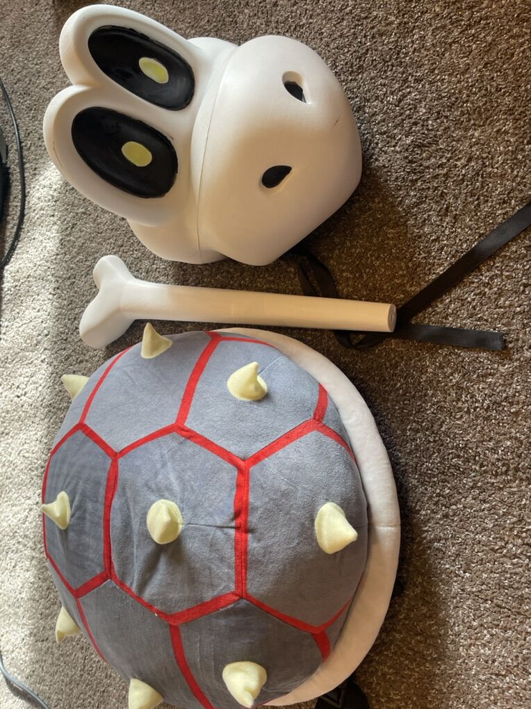 Dry Bones Super Mario Costume