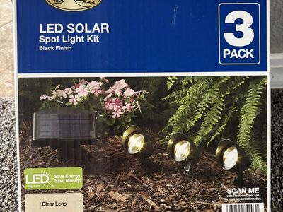 Solar Spot Lights 3 Pack