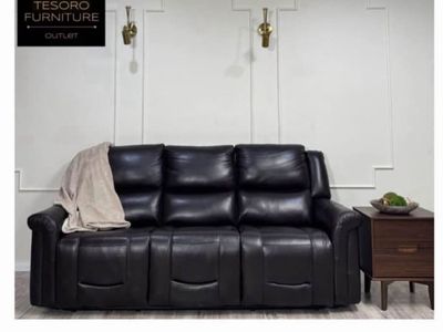 ALBA LEATHER RECLINER SOFA AMAZING DEAL