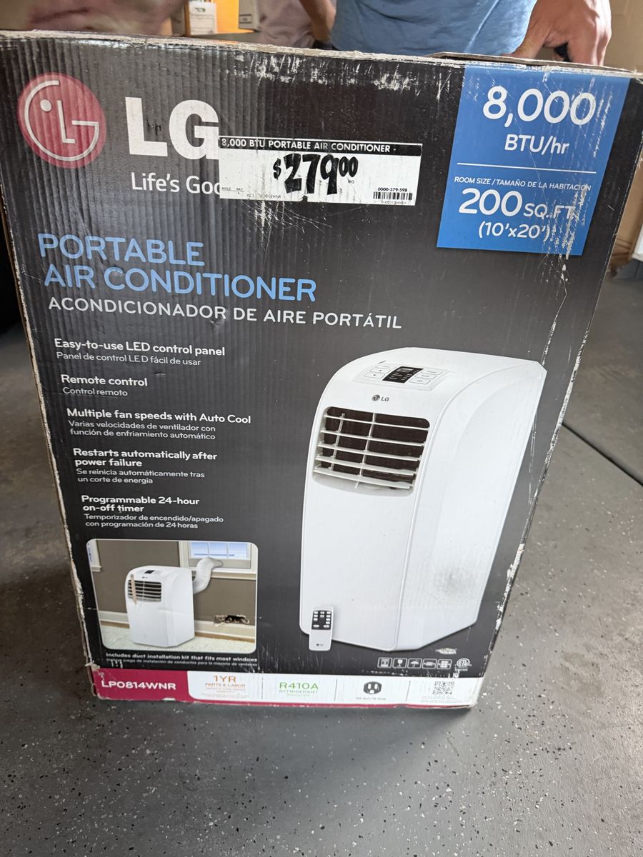 Portable AC-never been used