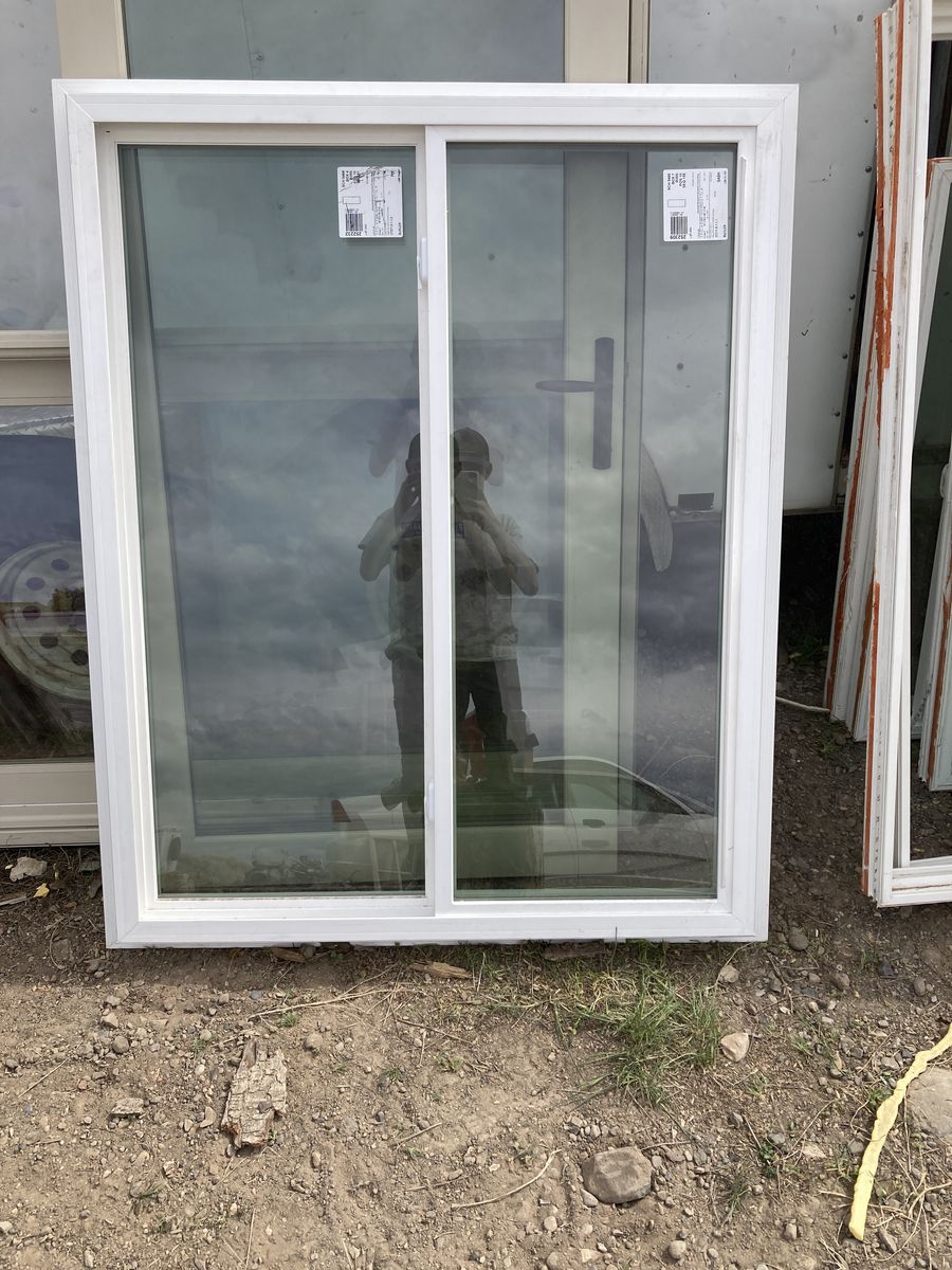 White Used Window