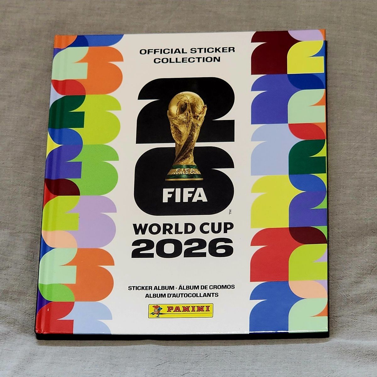Panini FIFA World Cup 2026 Official Sticker Collection Album Lot with Foil Stickers