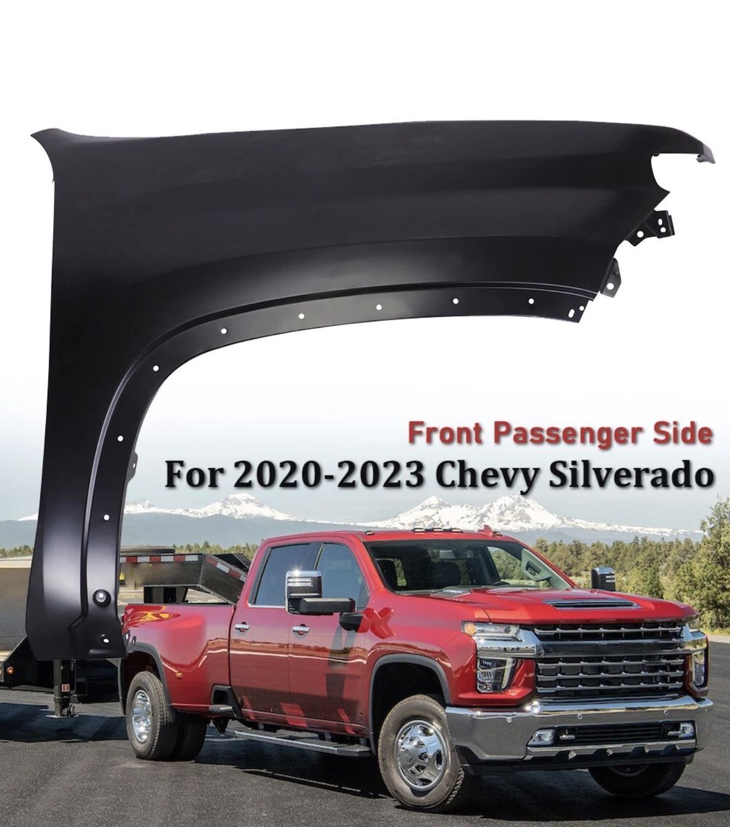 Fender Front Right Side Replacement For 2020-2023 Chevy Silverado 2500/3500 HD