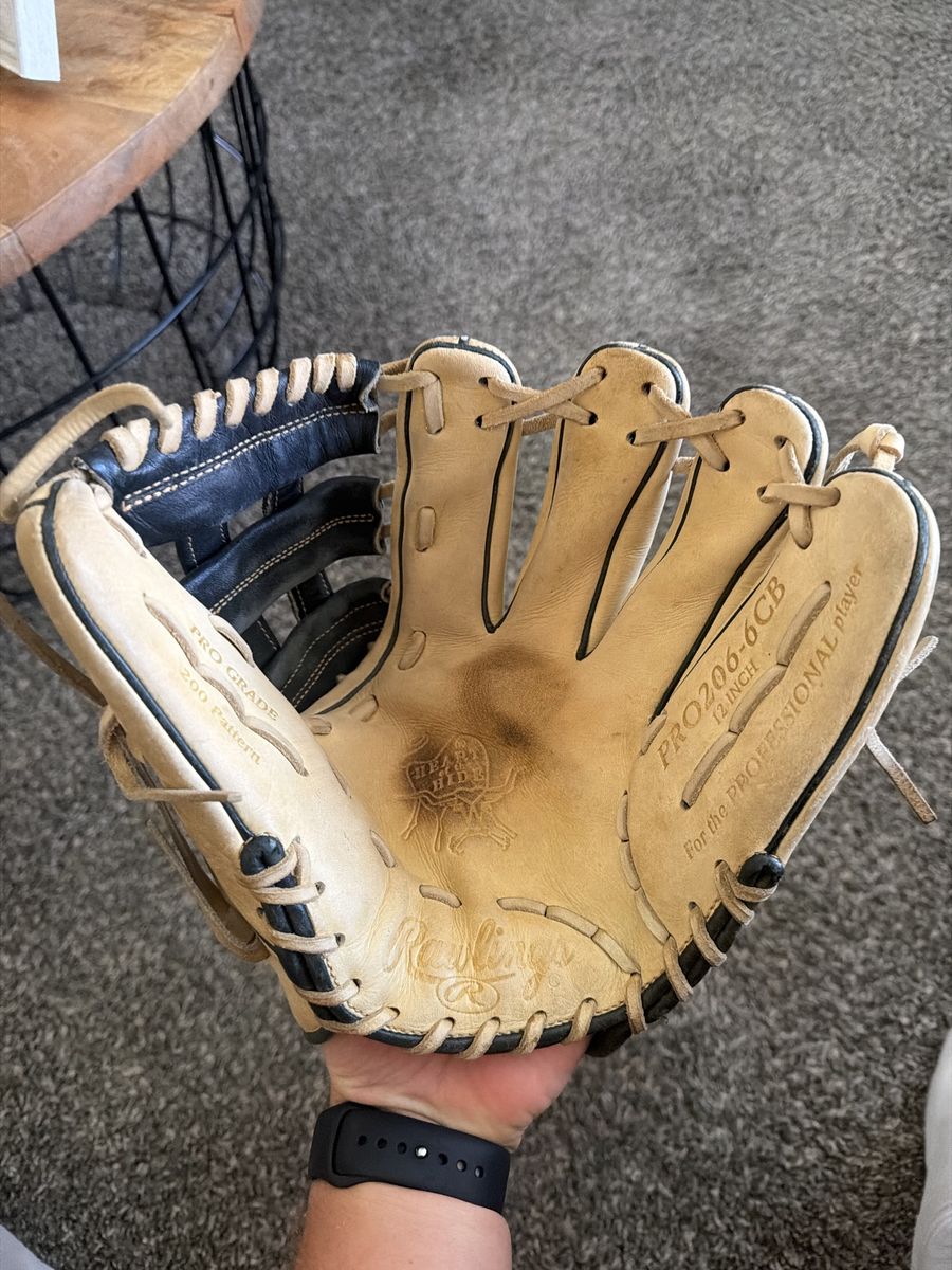 Rawlings PRO206-6CB Pro Preferred Baseball Glove 12 inch - PRO GRADE 200 Pattern