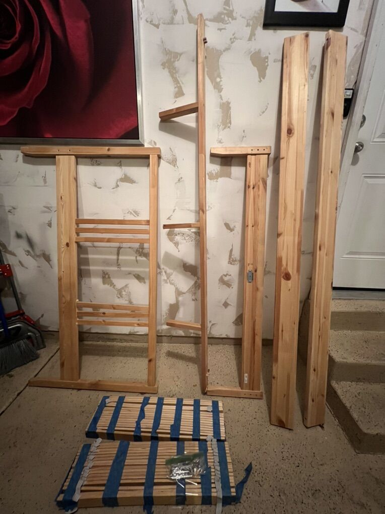 Ikea Pine Bed Frame - Full