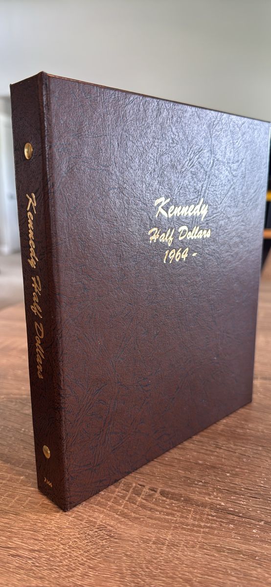 Dansco Kennedy Half Dollars Album 1964 - Present.