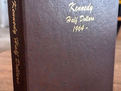 Dansco Kennedy Half Dollars Album 1964 - Present.