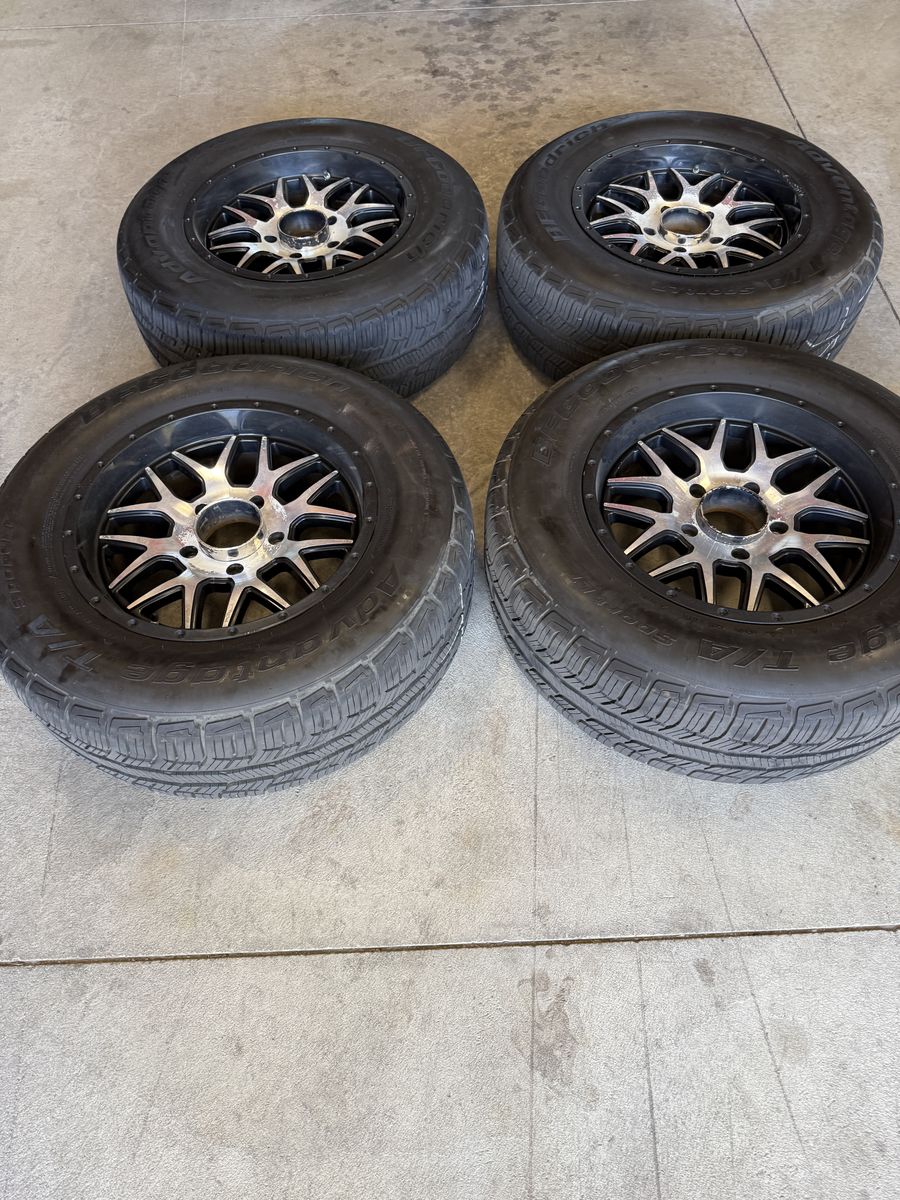 Toyota Tundra tires and wheels