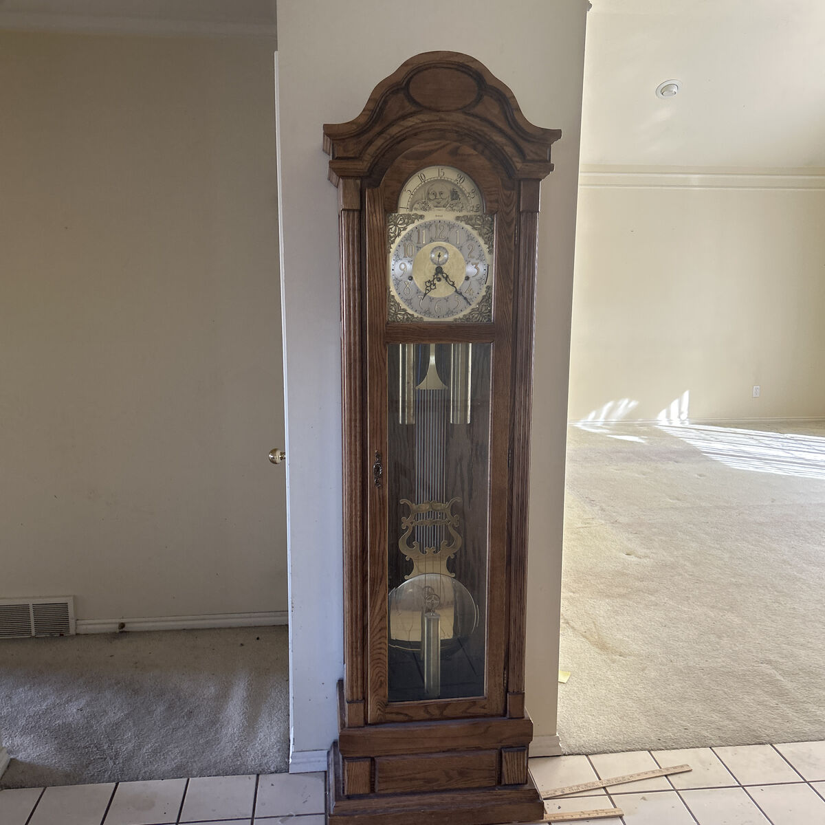 Vintage Antique Grandfather Clock