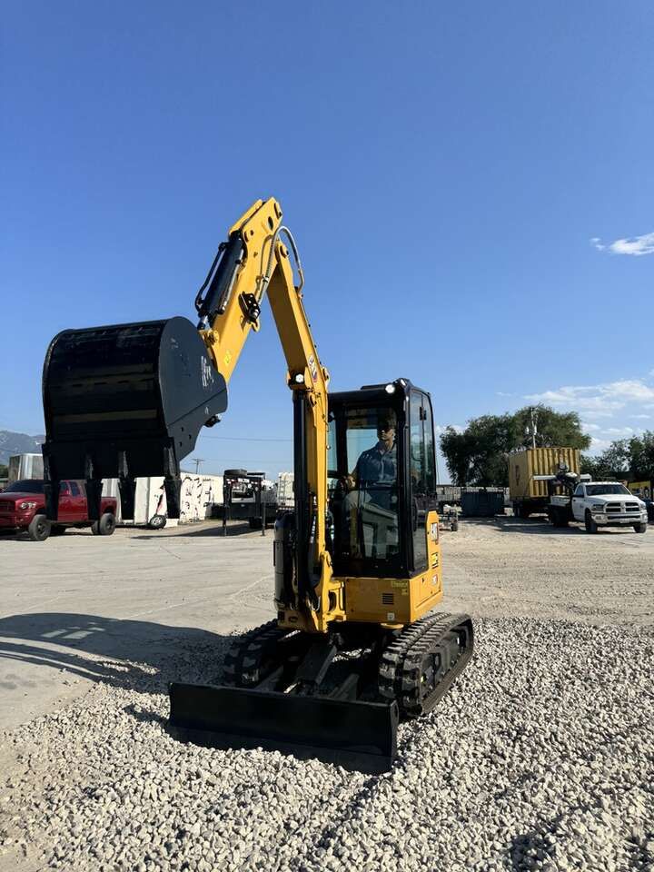 CAT 302.7 Mini Excavator Rental – Compact 3 Ton Excavator for Backyard Digging - Half day options