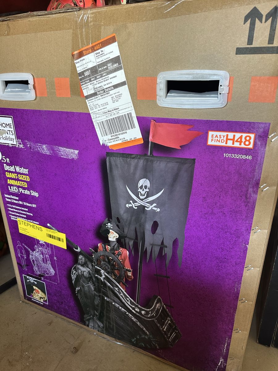 Home Depot Pirate Ship
