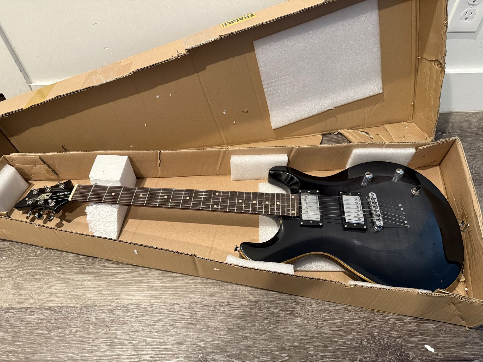 New IYV 6 String PRS Solid-Body Electric Guitar