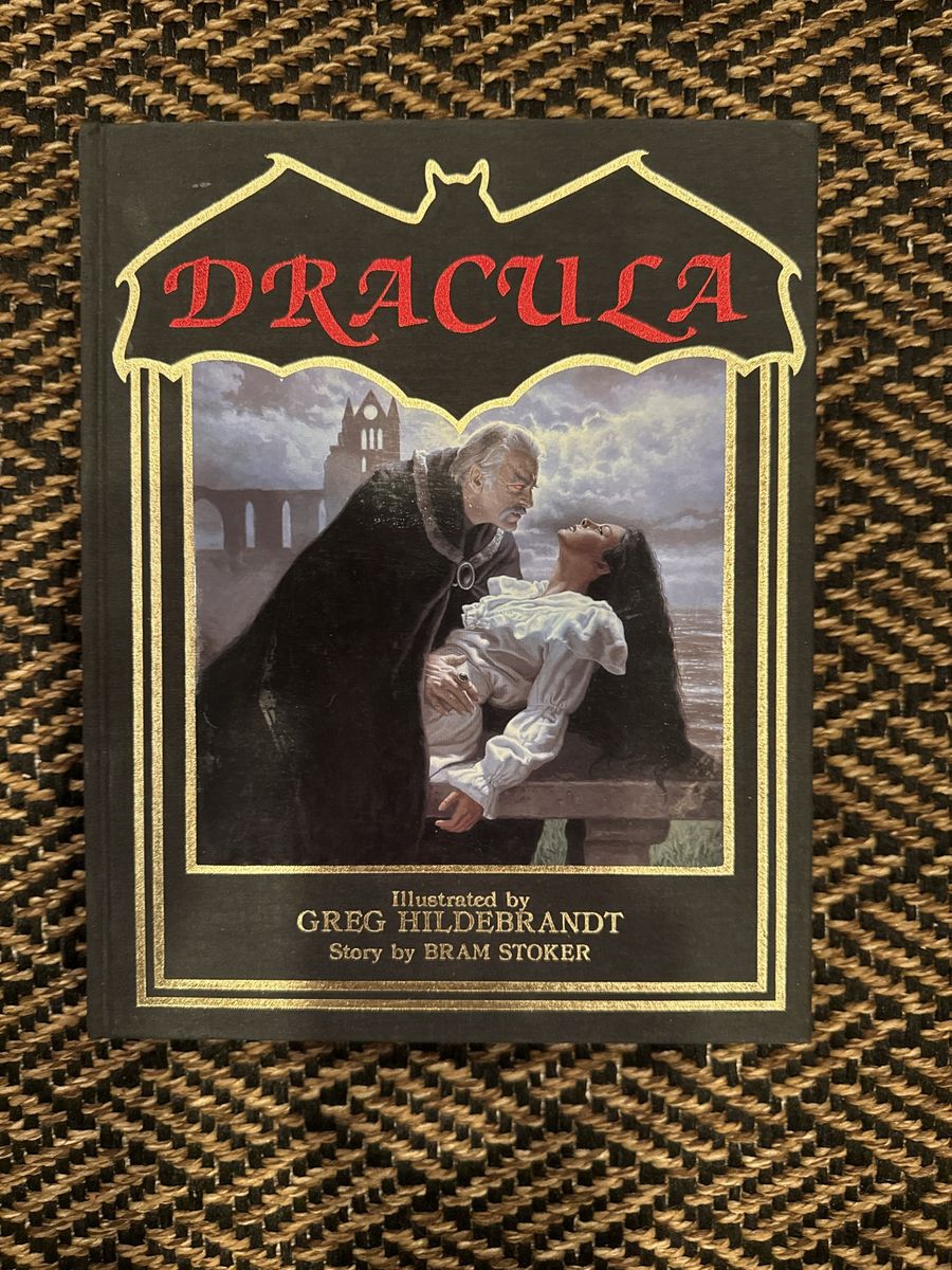 Dracula by Bram Stoker Illustrated by Greg Hildebrandt Hardcover Book