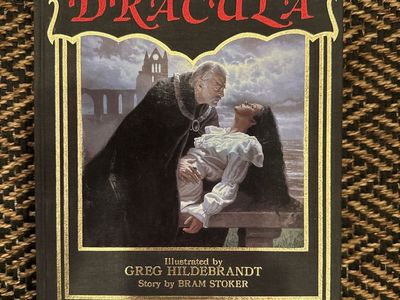 Dracula by Bram Stoker Illustrated by Greg Hildebrandt Hardcover Book