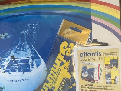 12” x 12” Scrapbook Page Kit – Hawaii Atlantis Submarine Kit