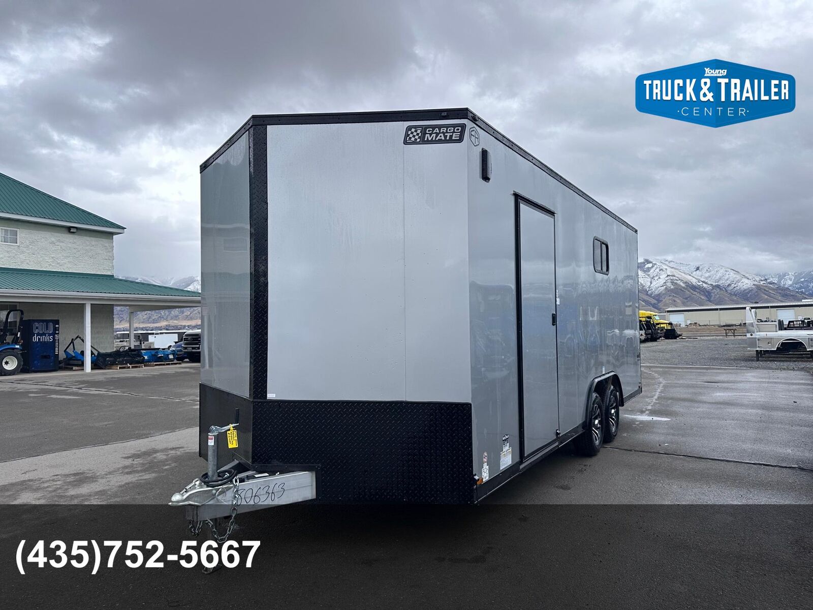 2026 Cargo Mate Redline 8.5X20 Aluminum Cargo Trailer