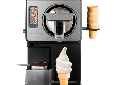 NEW-Gourmia Auto Ice Cream & Frozen Drink Maker
