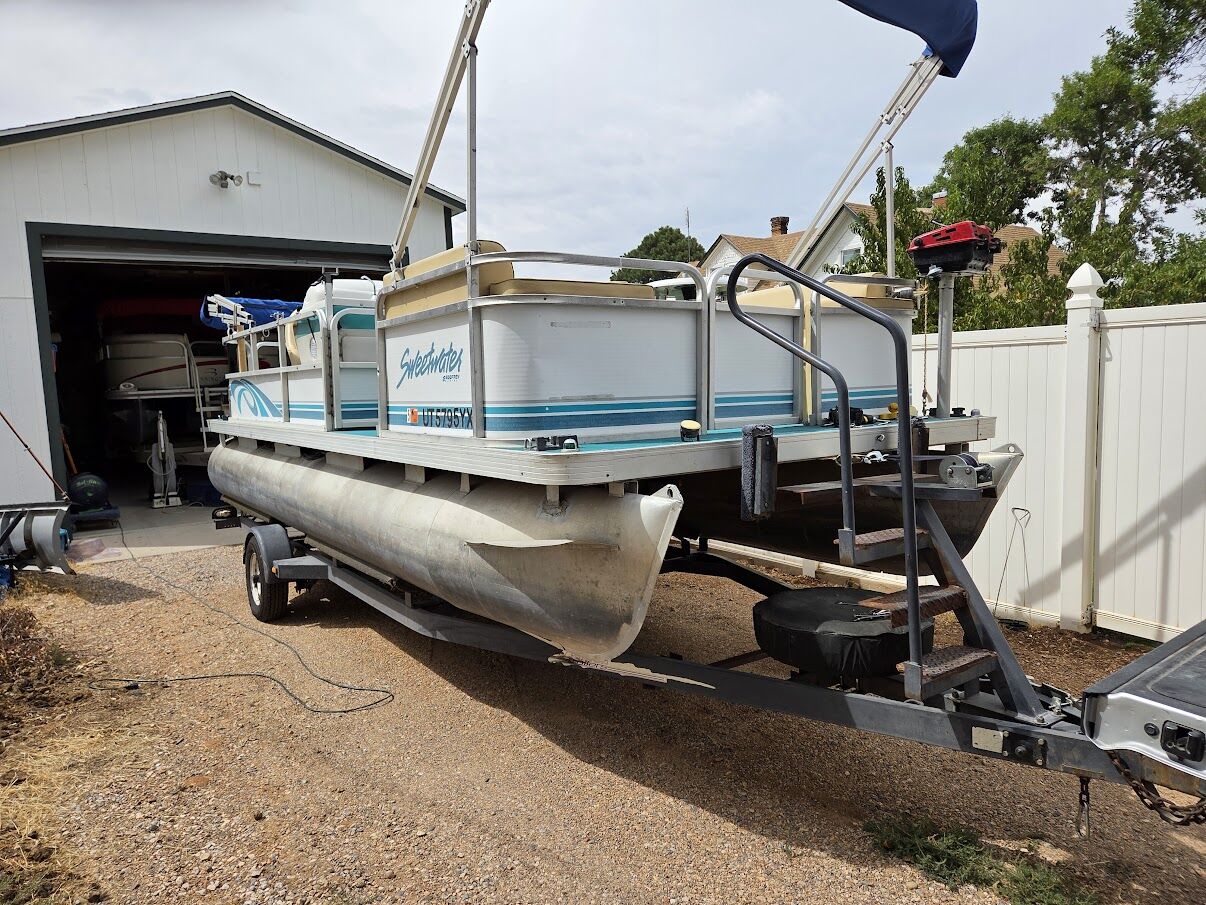 20 ft Godfrey Pontoon Boat For Sale with motor