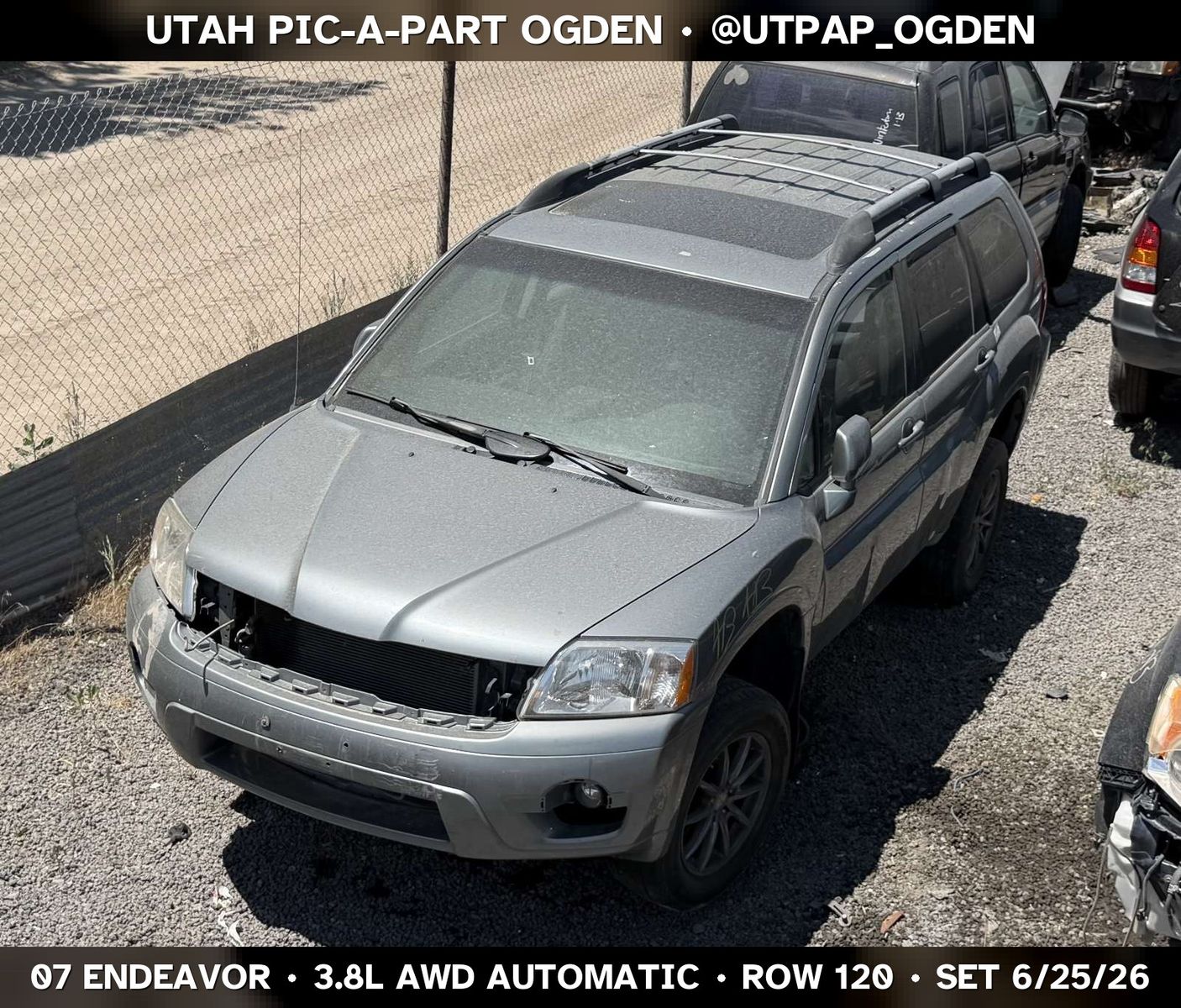 2007 Mitsubishi Endeavor Parts - UTPAP Ogden