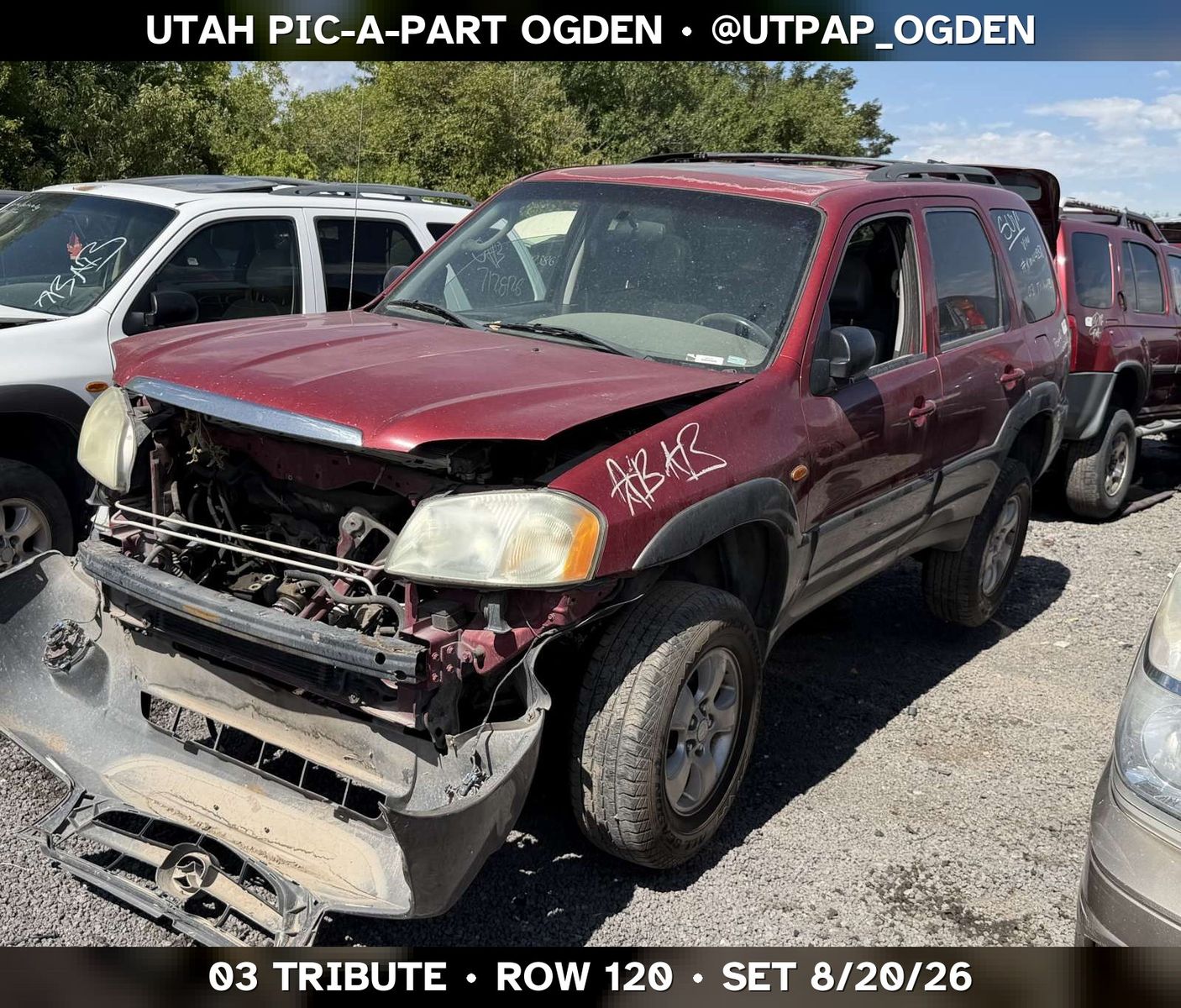 Just In! 2003 Mazda Tribute Parts - UTPAP Ogden