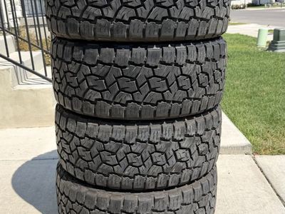 33/12.50R22 Toyo AT3 Load E Like New