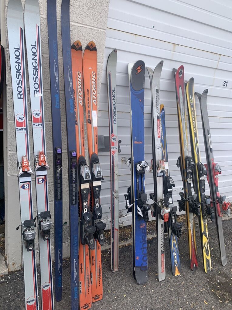 Project, Scrap, Or FurnIture skis For Sale