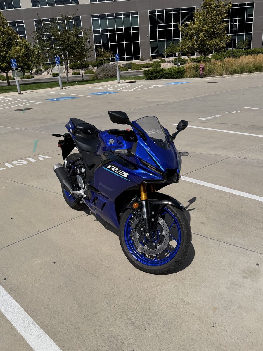 2026 Yamaha YZF-R3 Blue Sport Motorcycle