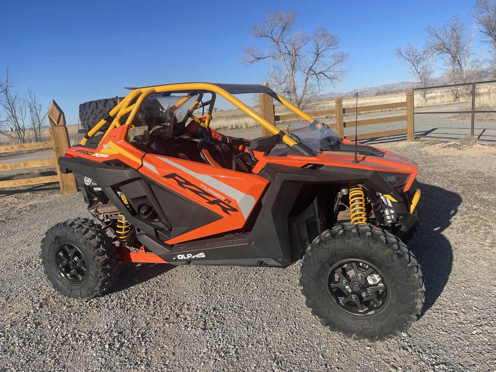 2020 Polaris RZR Pro XP Turbo Sport Side-by-Side UTV - Orange/Yellow